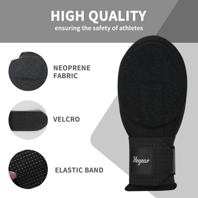 Heyear Baseball Sliding mitt, Sliding Mitt for Youth, Baseball Softball Glove for Hand Protection, Breathable and Durable, Adjustable Elastic Wrist Strap, Ambidextrous Design - Image 2